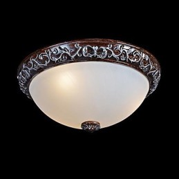 Zapuštěná montáž Light Glass Rein Stříbrná řezba European Classic