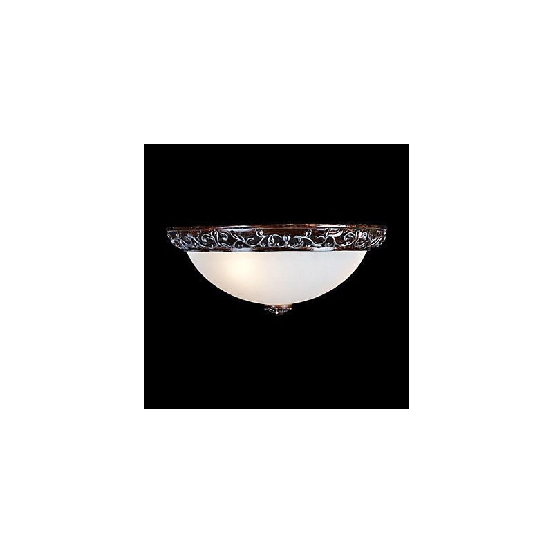 Zapuštěná montáž Light Glass Rein Stříbrná řezba European Classic