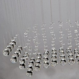Tradiční klasický křišťálový chromový kovový zapuštěný držák