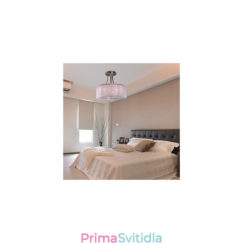 Moderní akrylová zapuštěná montáž s designem válce se 3 světly