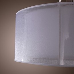 Moderní akrylová zapuštěná montáž s designem válce se 3 světly