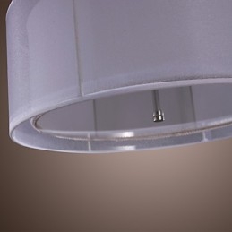 Moderní akrylová zapuštěná montáž s designem válce se 3 světly