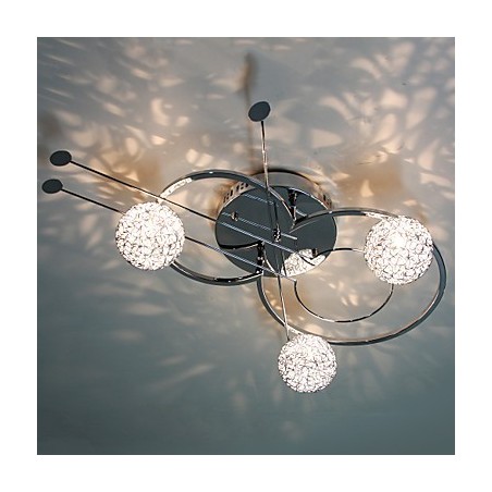 Moderní současná galvanicky pokovená zapuštěná montáž