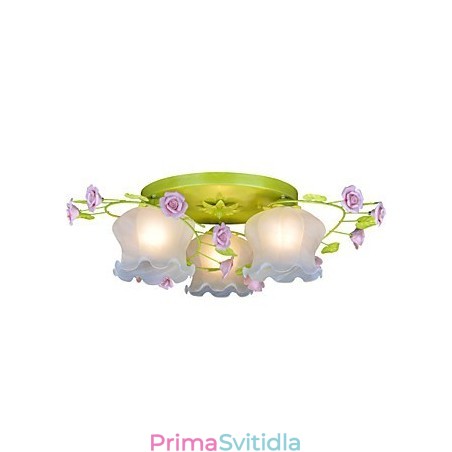 Creative Lamp Lamp Teplá zahrada Rose Tři jednoduché stropní lampy Creative Lamp Lamp Teplá zahrada Rose Tři jednoduché stropní lampy