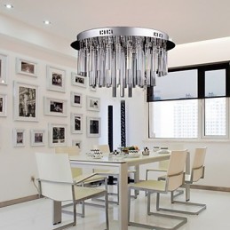 Moderní křišťálový lustr s 12 světly