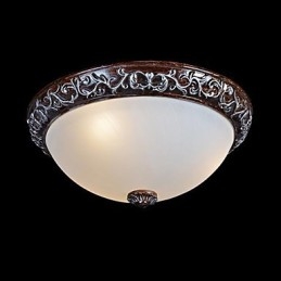 Zapuštěná montáž Light Glass Rein Stříbrná řezba European Classic