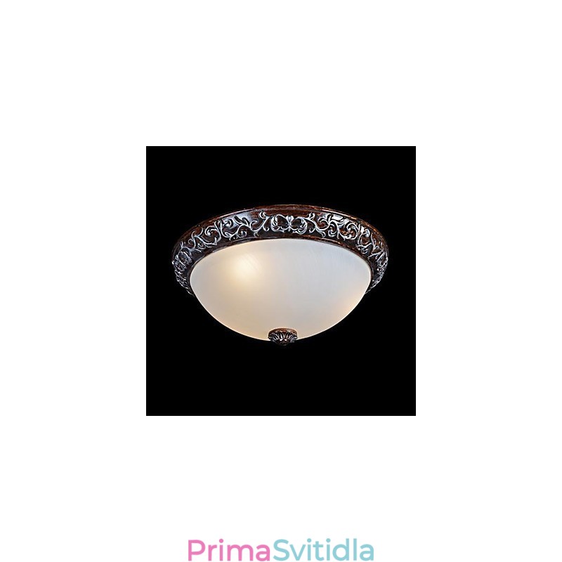 Zapuštěná montáž Light Glass Rein Stříbrná řezba European Classic