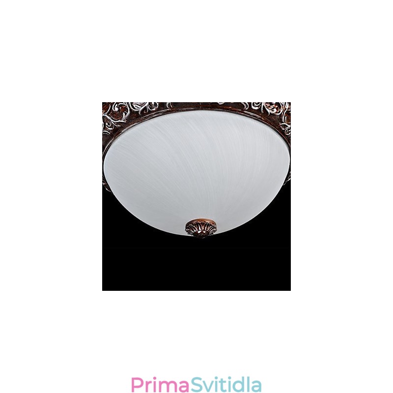 Zapuštěná montáž Light Glass Rein Stříbrná řezba European Classic