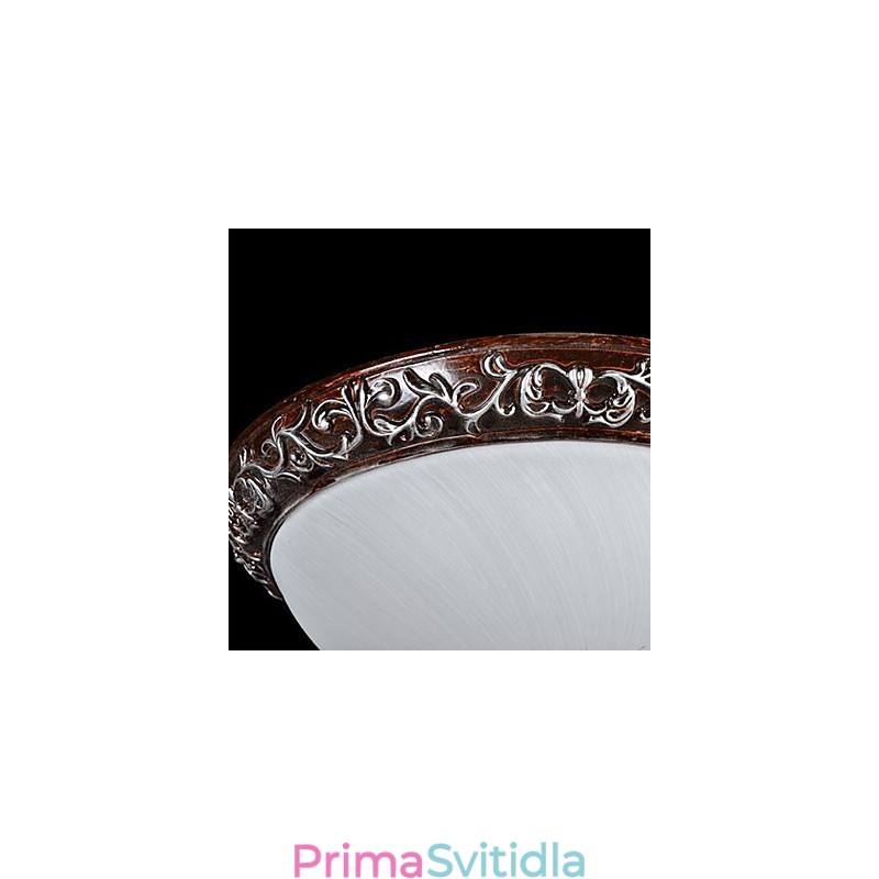 Zapuštěná montáž Light Glass Rein Stříbrná řezba European Classic