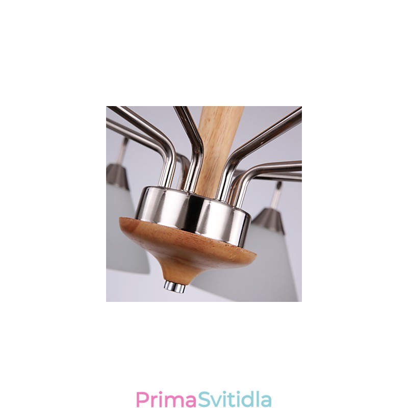 Vintage Mini styl malba na dřevěný bambusový zapuštěný držák