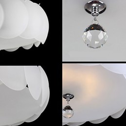 5 Lehký skleněný lustr Rodina moderních závěsných svítidel