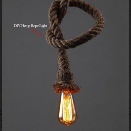 1 Lehké DIY umělecké konopné lano Lehké kreativní konopné lano Droplight