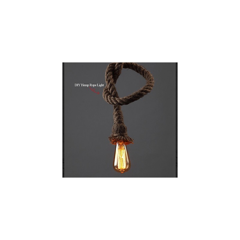 1 Lehké DIY umělecké konopné lano Lehké kreativní konopné lano Droplight