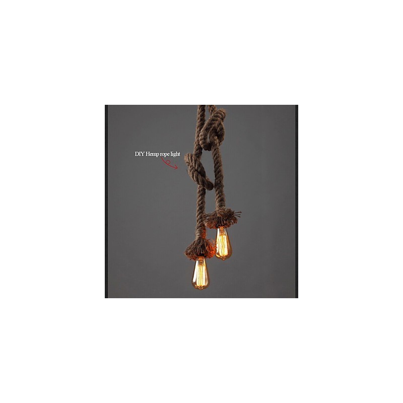 1 Lehké DIY umělecké konopné lano Lehké kreativní konopné lano Droplight