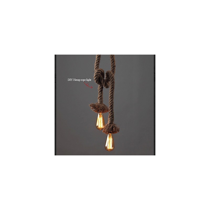 1 Lehké DIY umělecké konopné lano Lehké kreativní konopné lano Droplight