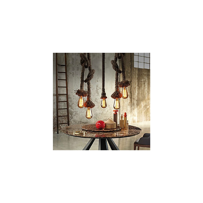 1 Lehké DIY umělecké konopné lano Lehké kreativní konopné lano Droplight