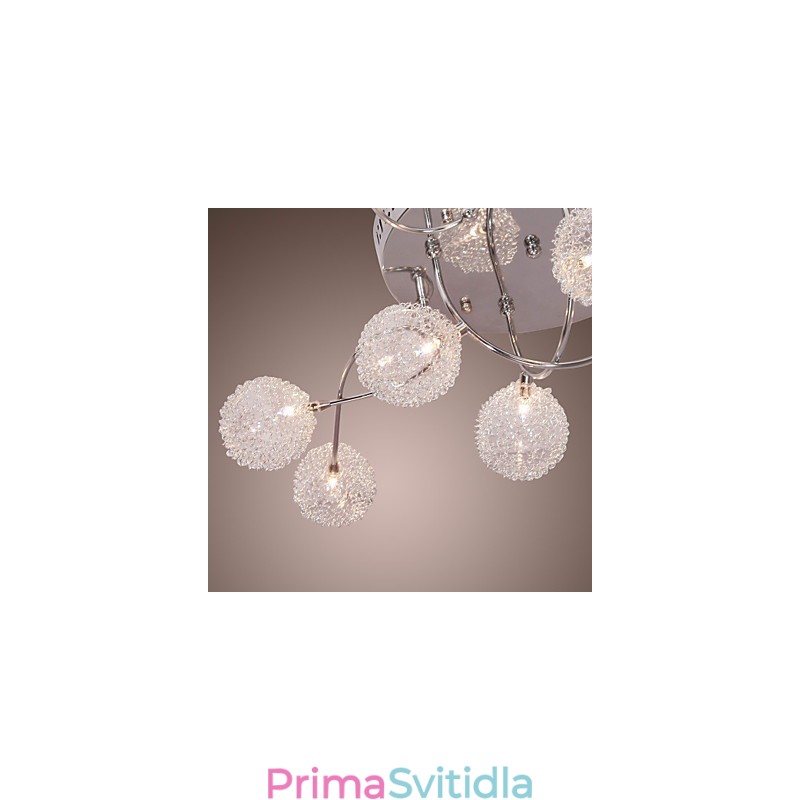 G4 12 light Svítidlo pro zapuštěnou montáž na železo s hliníkovými stínidly