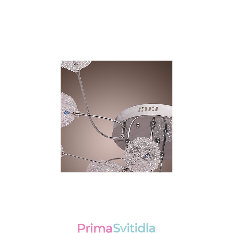 G4 12 light Svítidlo pro zapuštěnou montáž na železo s hliníkovými stínidly