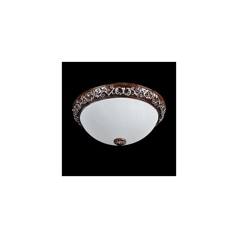 Zapuštěná montáž Light Glass Rein Stříbrná řezba European Classic