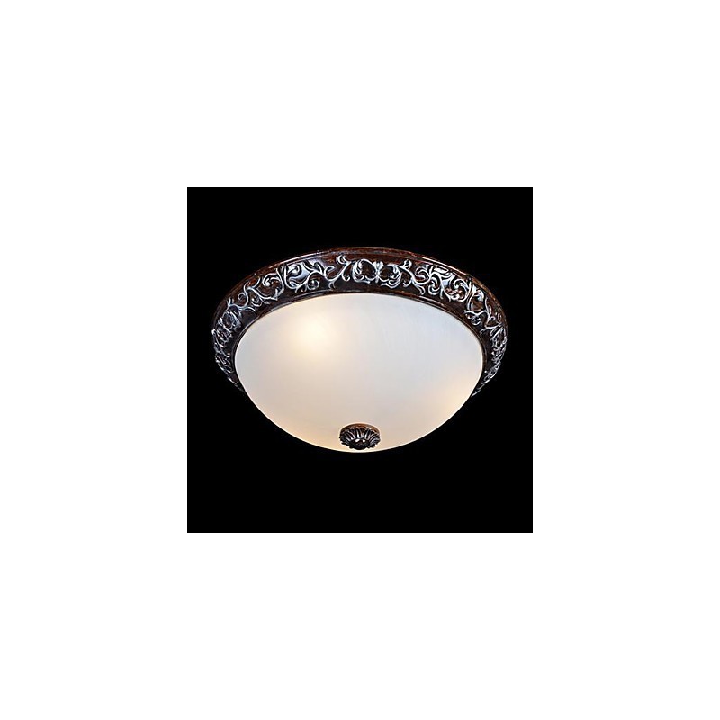 Zapuštěná montáž Light Glass Rein Stříbrná řezba European Classic