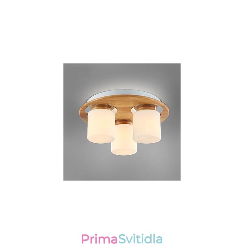 Originální dřevěná moderní stropní svítidla ve venkovském stylu s vysokým jasem