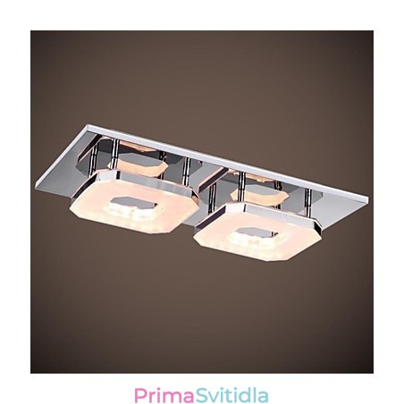 16W akrylátová zapuštěná montáž 2 lehké moderní akrylátové galvanické pokovování z nerezové oceli 16W akrylátová zapuštěná montáž 2 lehké moderní akrylátové galvanické pokovování z nerezové oceli