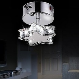 Moderní moderní křišťálový kovový zapuštěný držák