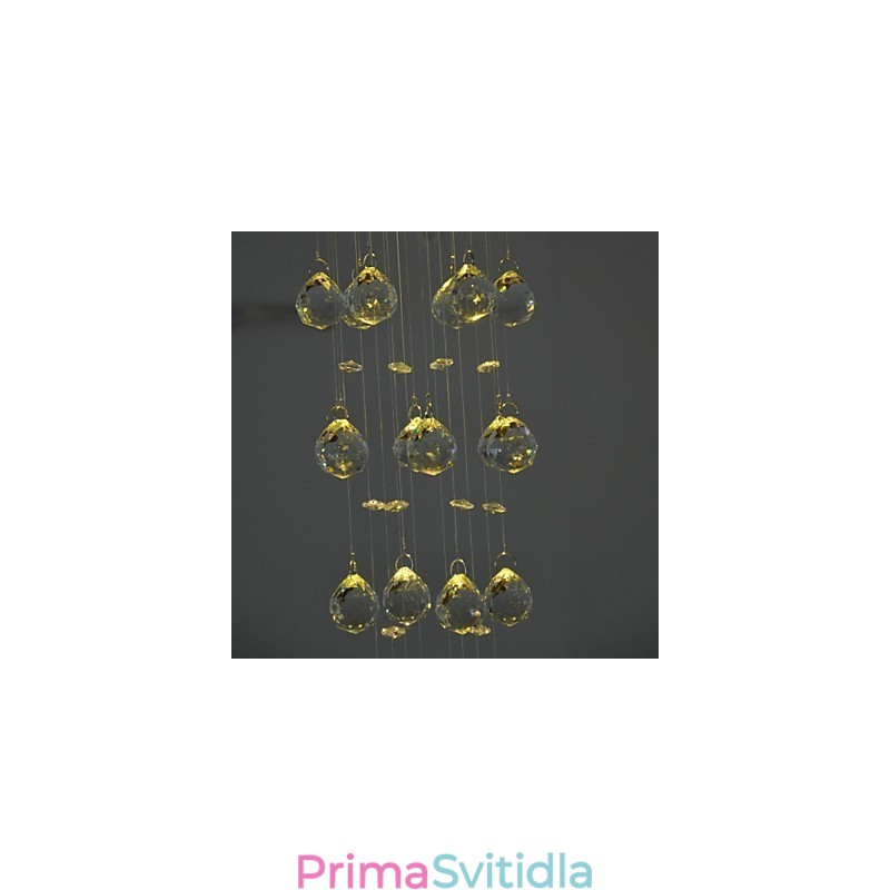 Luxusní křišťálová lampa