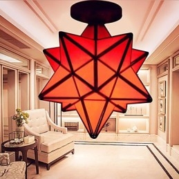 Umělecká individualita Kreativní veranda Moderní hvězdy Absorbují Dome Light Lamp