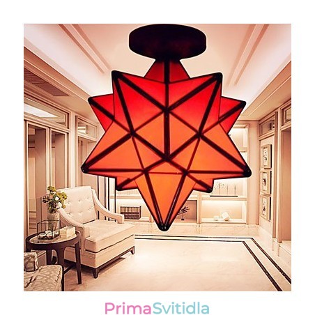 Umělecká individualita Kreativní veranda Moderní hvězdy Absorbují Dome Light Lamp Umělecká individualita Kreativní veranda Moderní hvězdy Absorbují Dome Light Lamp