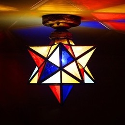 Umělecká individualita Kreativní veranda Moderní hvězdy Absorbují Dome Light Lamp