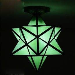 Umělecká individualita Kreativní veranda Moderní hvězdy Absorbují Dome Light Lamp