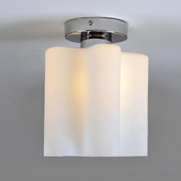 Přední lampy a lucerny Skleněné mraky pohlcují Dome Light Pendant Light