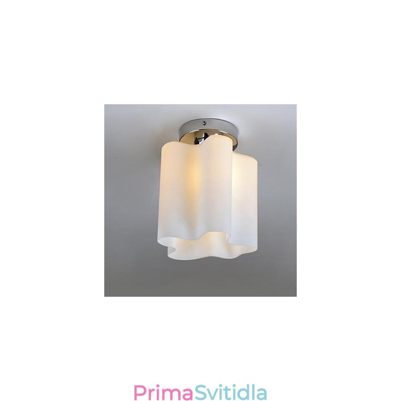 Přední lampy a lucerny Skleněné mraky pohlcují Dome Light Pendant Light