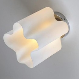 Přední lampy a lucerny Skleněné mraky pohlcují Dome Light Pendant Light