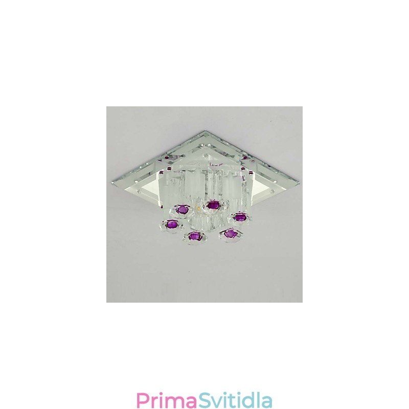 Křišťálová lampa Smd CreativeTube Reflection Absorb Dome Light