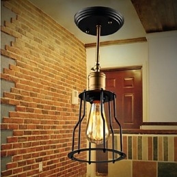 Flush Mount Tradiční klasický Rustikální Lodge Vintage Retro Country Metal