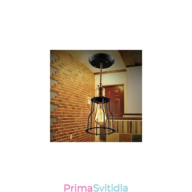 Flush Mount Tradiční klasický Rustikální Lodge Vintage Retro Country Metal
