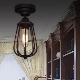 Stropní svítidla 1 Light Retro Elegant Artistic MS 86263