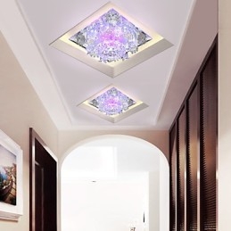 Čtvercová lampa na neštovice Light Crystal Light Creatives Dome Light Tube Lamp Light