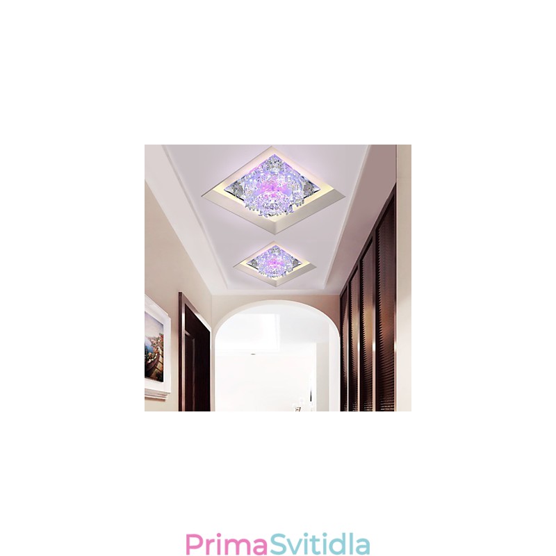 Čtvercová lampa na neštovice Light Crystal Light Creatives Dome Light Tube Lamp Light