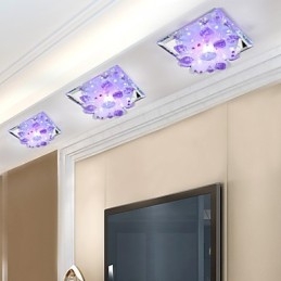 Čtvercová lampa na neštovice Light Crystal Light Creatives Dome Light Tube Lamp Light