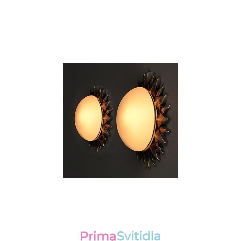 Slunečnice 26*8CM současného a smluvního kresleného umění pohlcují kopulovité světlo
