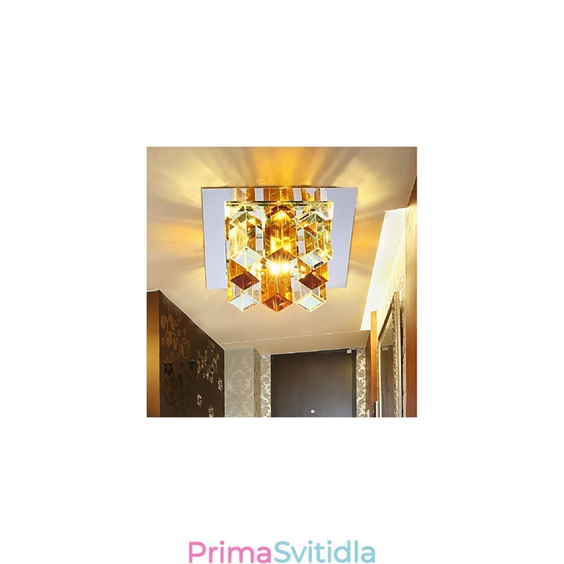 12*4,5cm Crystal Lamp Smd CreativeTube Reflection Absorb Dome Light