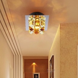 12*4,5cm Crystal Lamp Smd CreativeTube Reflection Absorb Dome Light