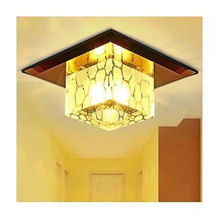 Mini křišťálové stropní svítidlo Bodové svítidlo 3W kreativní lampa Tubusové světlo Barevné čtvercové kopulovité světlo Mini křišťálové stropní svítidlo Bodové svítidlo 3W kreativní lampa Tubusové světlo Barevné čtvercové kopulovité světlo