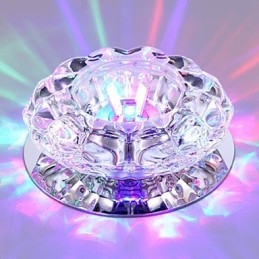 Křišťálová stropní lampa Bodové světlo SMD 3W Creative Lamp Absorb Dome Light