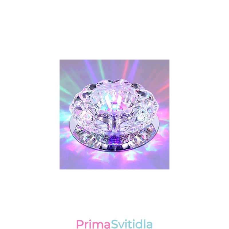 Křišťálová stropní lampa Bodové světlo SMD 3W Creative Lamp Absorb Dome Light