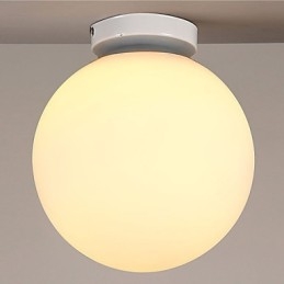 Smluvní A Současné Bílé Kuličkové Skleněné Dome Světlo