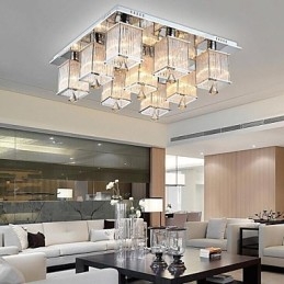 Moderní moderní křišťálový chromový kovový zapuštěný držák